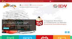 Desktop Screenshot of abrapa.org.br